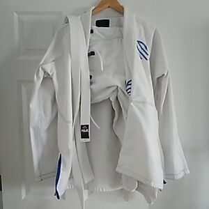Sanabul Jujitzu Gi with Blue Accents